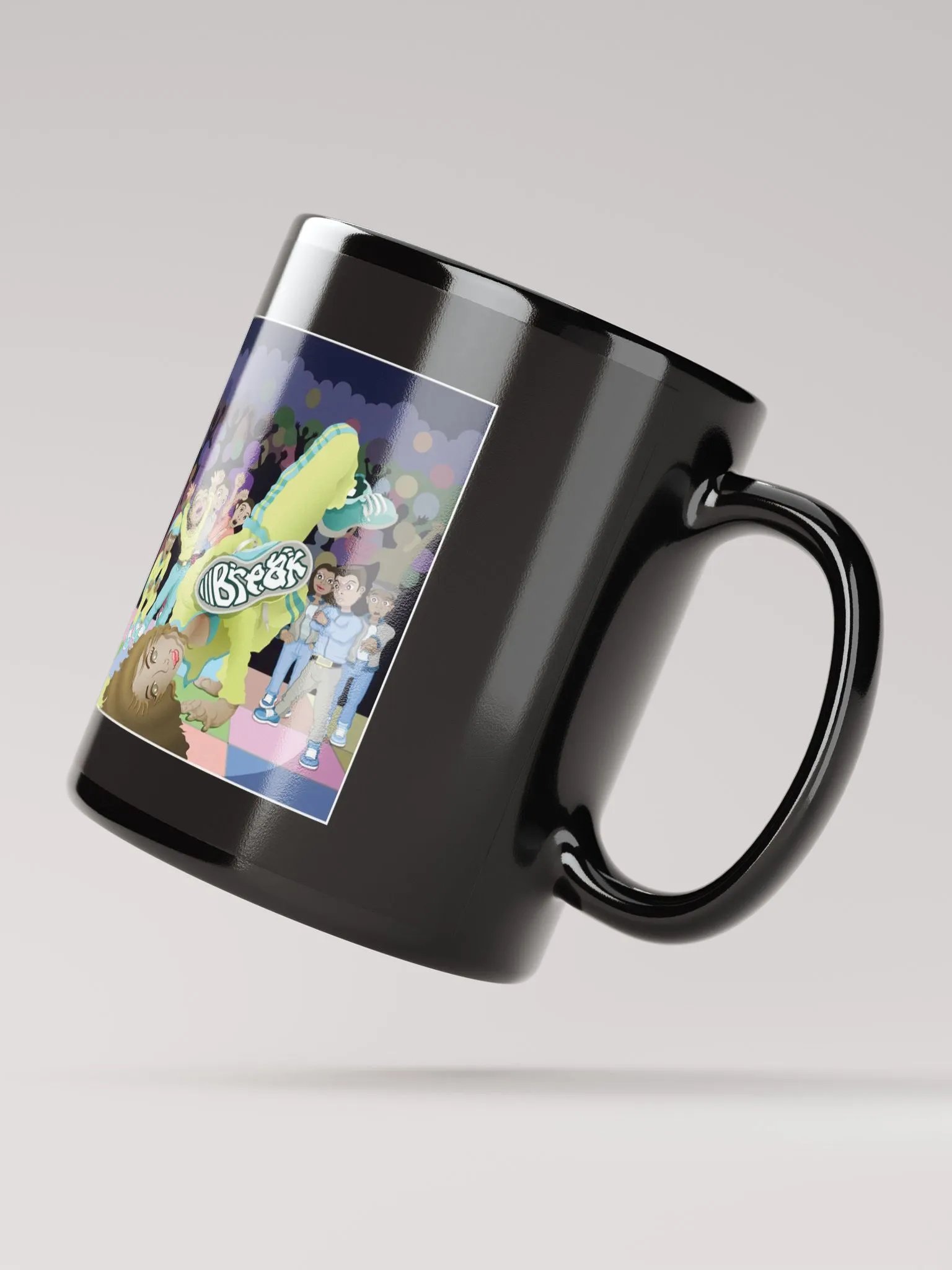 B-Girl's Spotlight at Night Mug - Black product image (4)