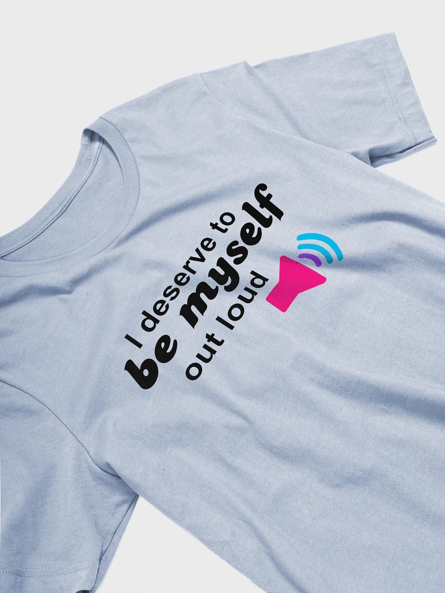be myself out loud androgyne t-shirt product image (3)