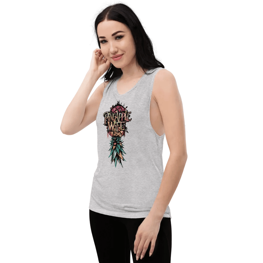 Pineapple Wife Urban Pineapple Flowy Muscle Tank product image (56)