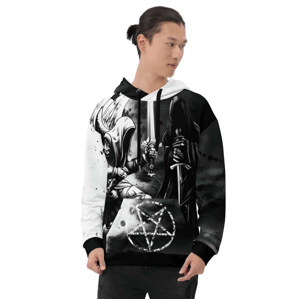 LIGHTVDARK GOTHIC STYLE HOODIE product image (8)