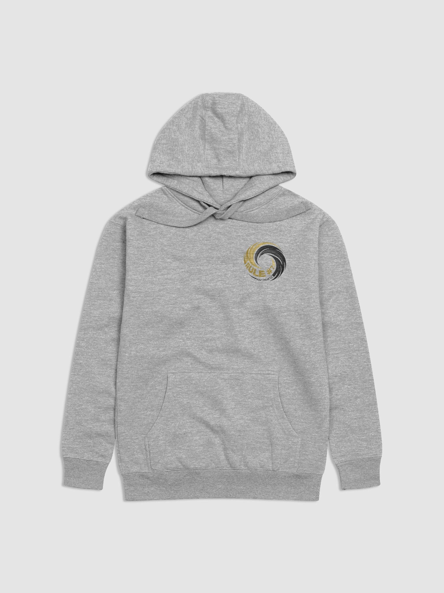 Rule #7 Unisex Premium Hoodie Black and Gold product image (7)