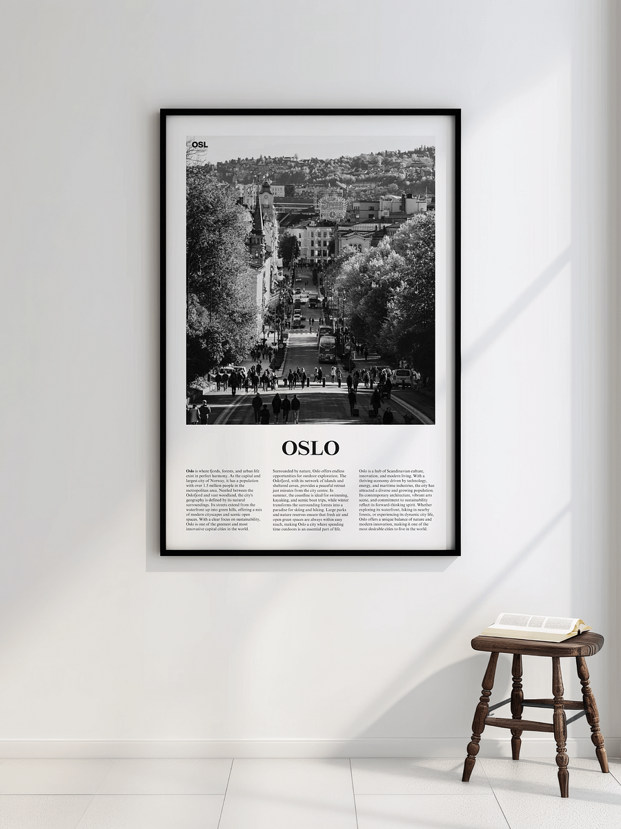Oslo 02 Newspaper Poster product image (2)