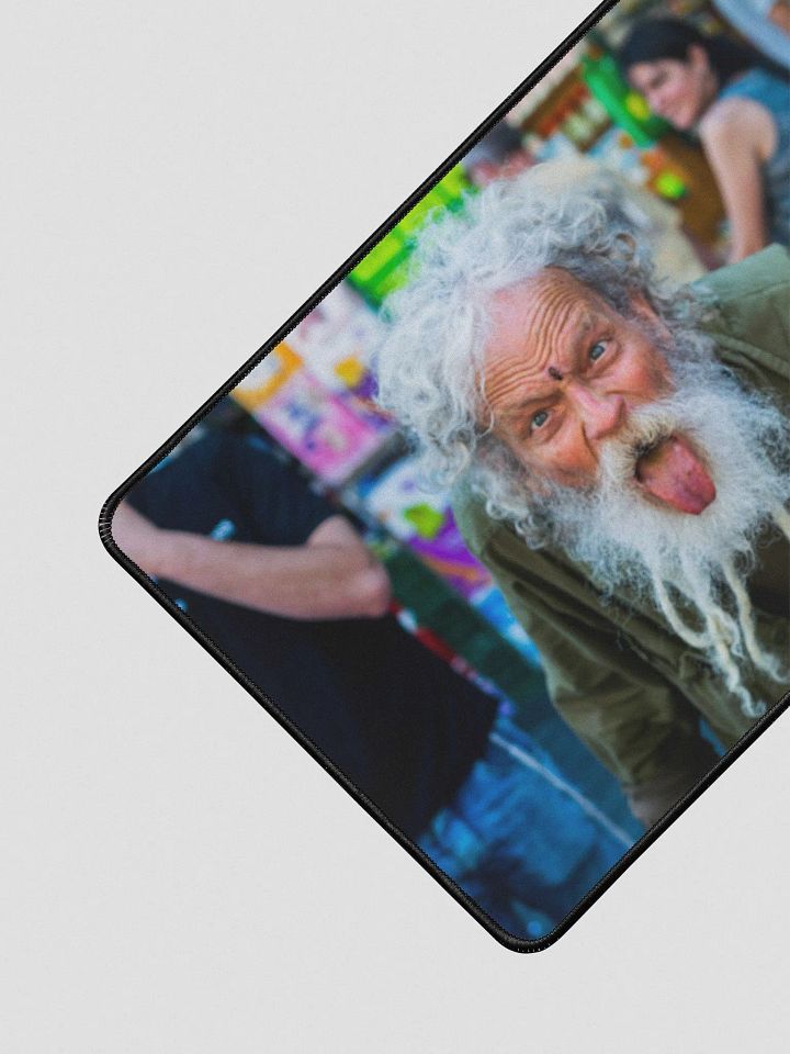 Small Crazy Man Deskmat product image (2)