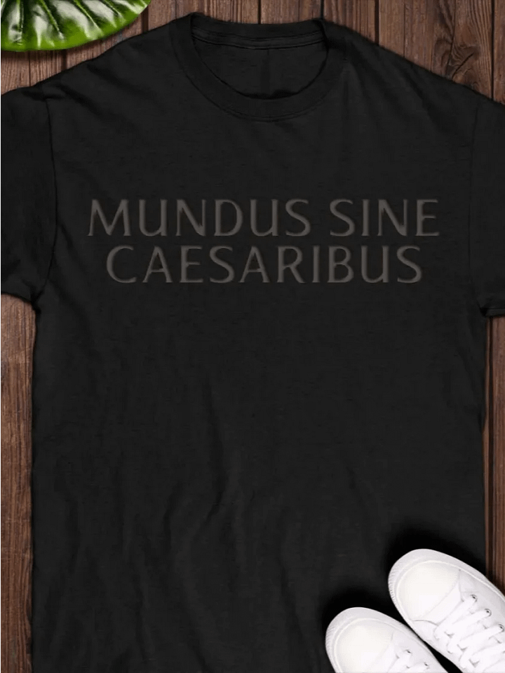 Mundus Sine Caesaribus T-shirt product image (1)
