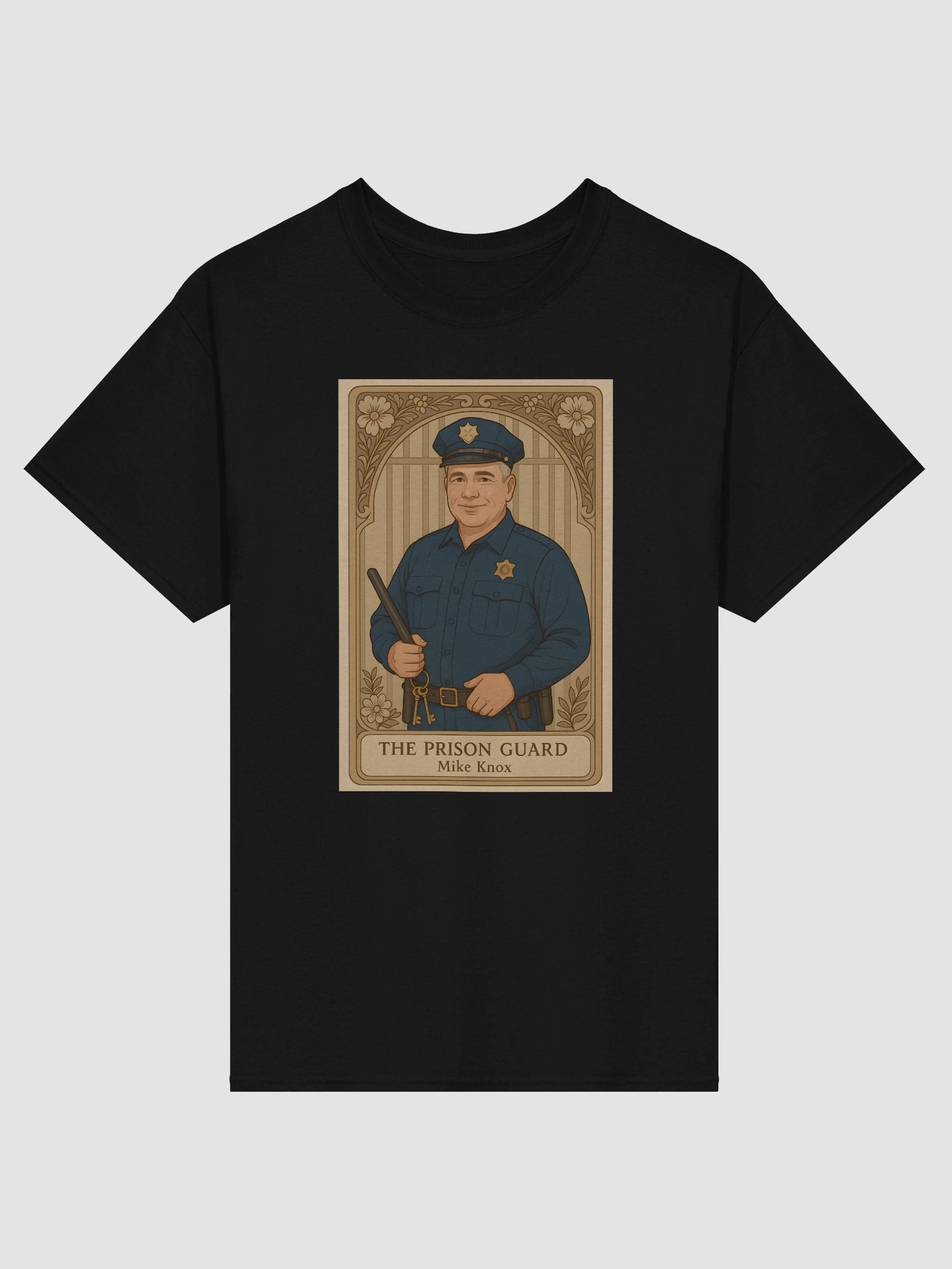 Tarot Card - Mike Knox- Lunch Therapy on the back - Unisex Ultra Cotton Tee product image (6)