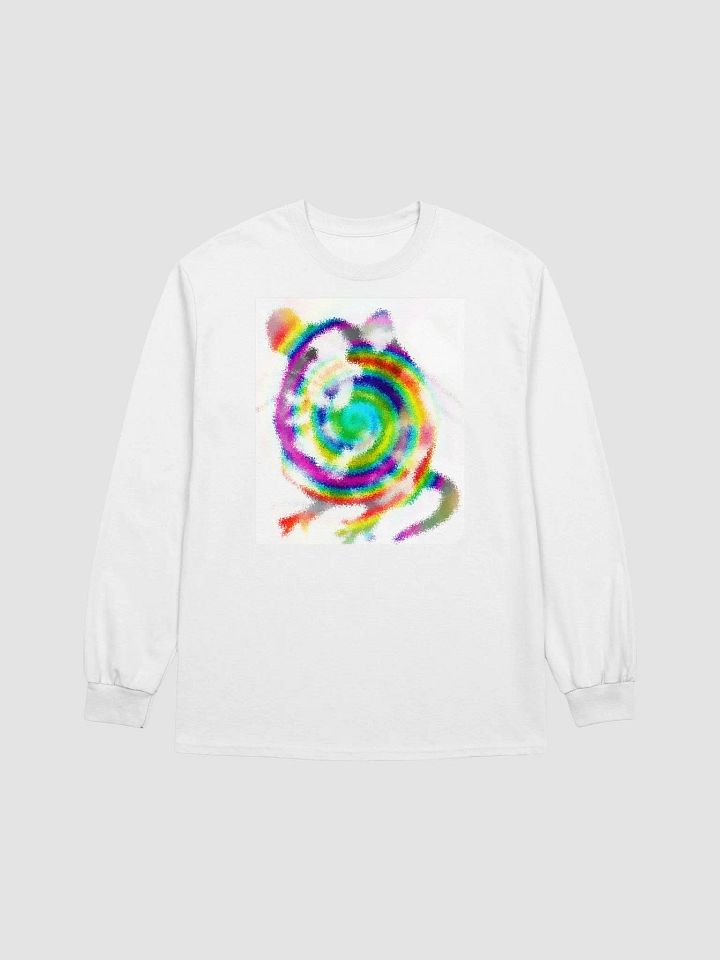 arty spray rat long sleeved t shirt product image (1)