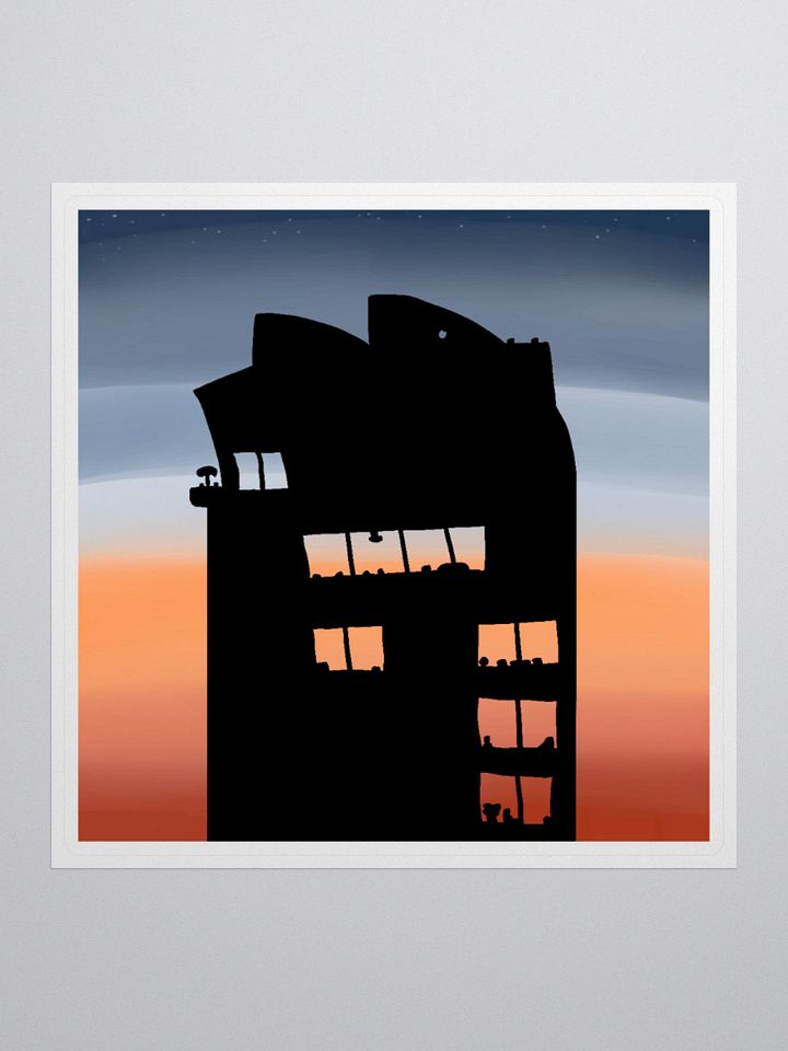 Sticker Club [January] Sunset in São Paulo product image (1)