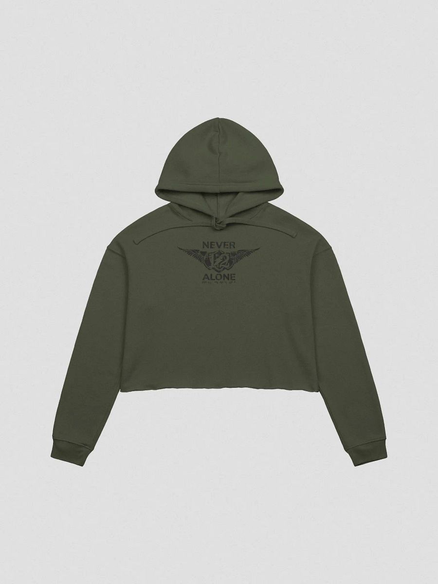 12 Seconds (DL) Crop Hoodie (S-2XL) product image (3)