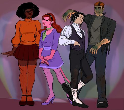 HAPPY HALLOWEEEEEEN (i forgor to publish this on the 31st 💀) #ccohsees