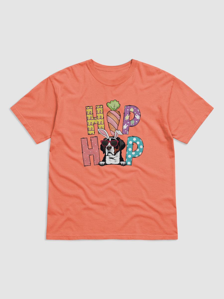 Hip Hop Easter Bernese Mountain Dog T-Shirt | Cute Easter Day Berner Wearing Bunny Ears and Sunglasses T-Shirt product image (24)