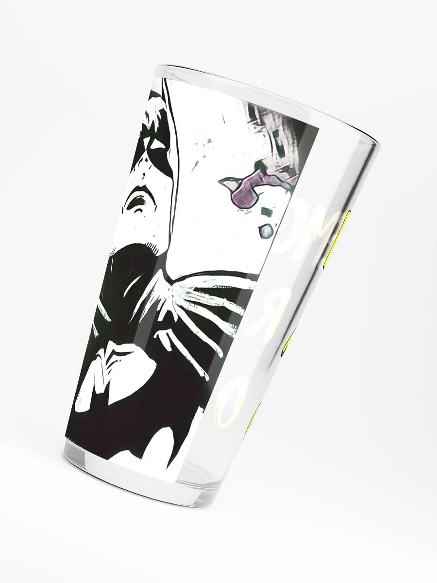 Bat Guy in B&W Shaker Pint Glass product image (6)