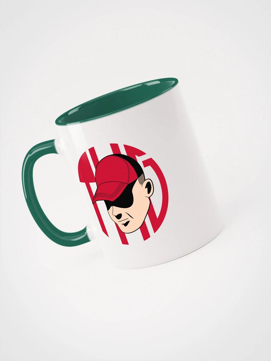 Red logo hockey life mug product image (1)