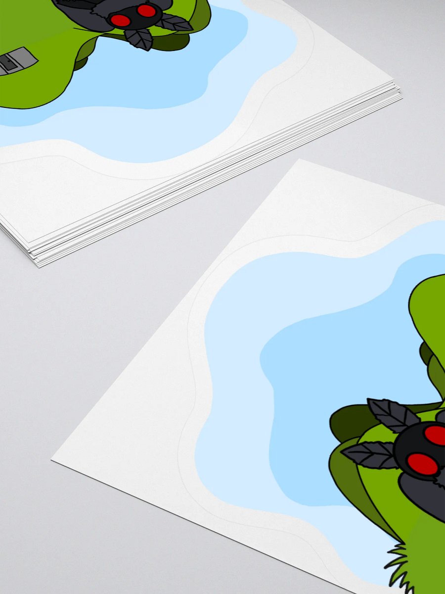 Hostess the Mothman Cryptikids Sticker product image (11)