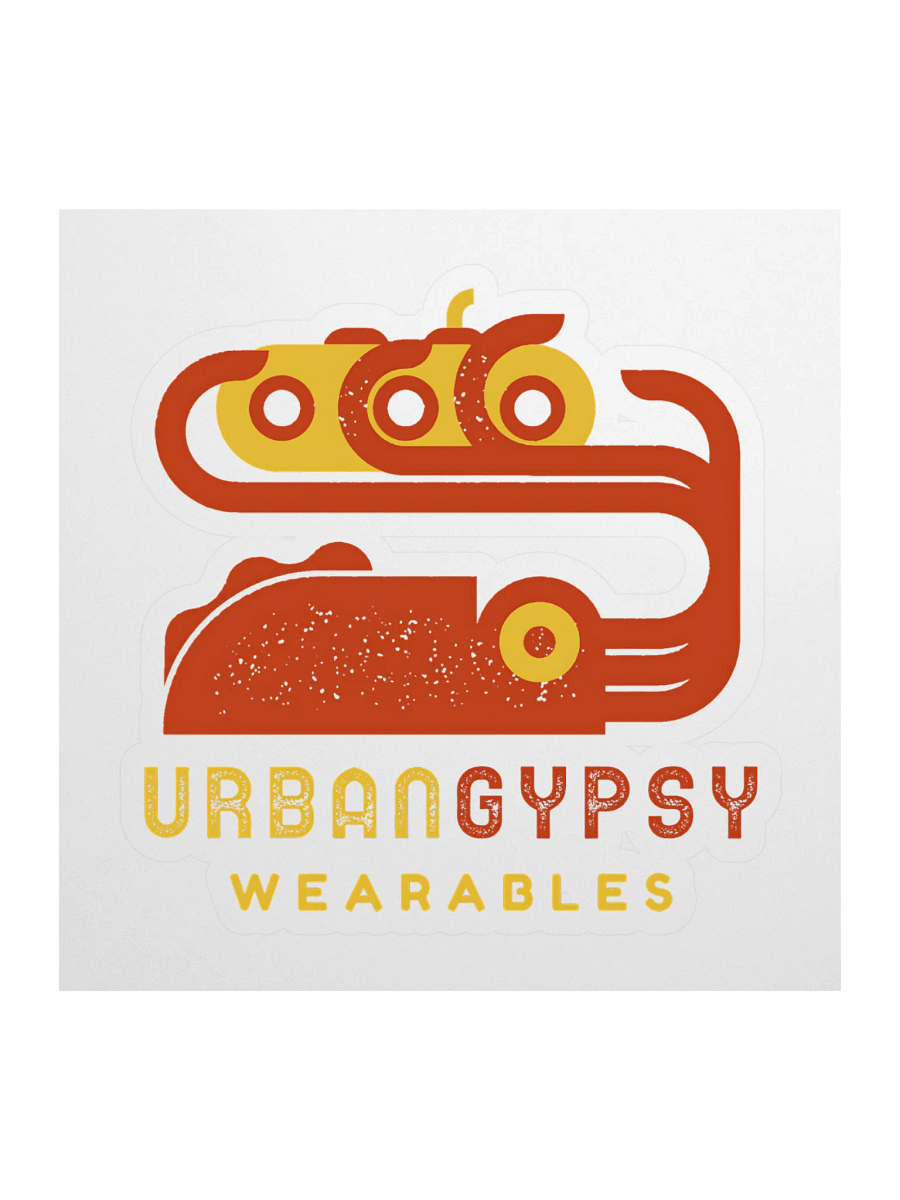 Yellow Submarine and Squid Urban Gypsy Kiss Cut Sticker product image (1)