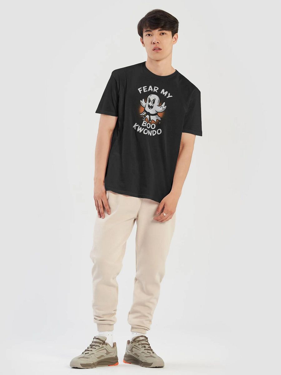 Halloween Martial Arts Ghost Fear My Boo Kwondo Taekwondo T-Shirt product image (2)