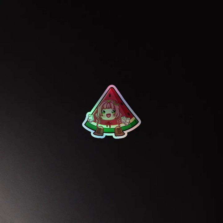 Charity Melon Holographic Sticker product image (4)