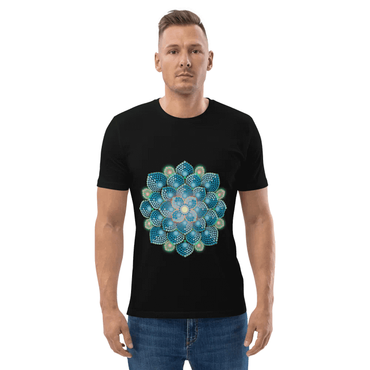 Summer Rain Mandala Organic T-Shirt product image (2)