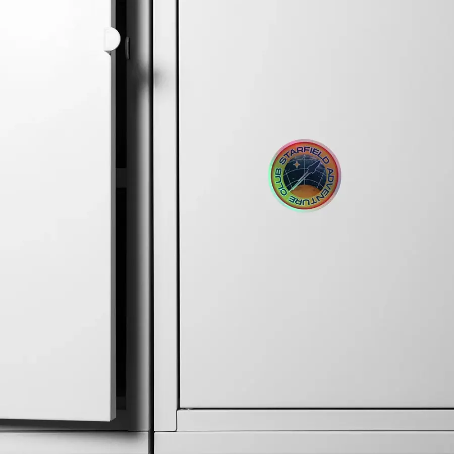 Starfield Adventure Club - Holographic Sticker product image (4)