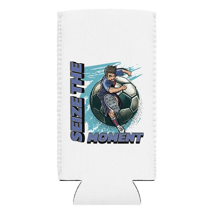Seize The Moment Soccer Dynamic Can Cooler product image (1)