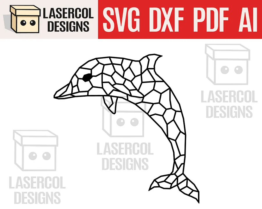 Geometric Animals Set Bundle - Laser Cut Files product image (10)