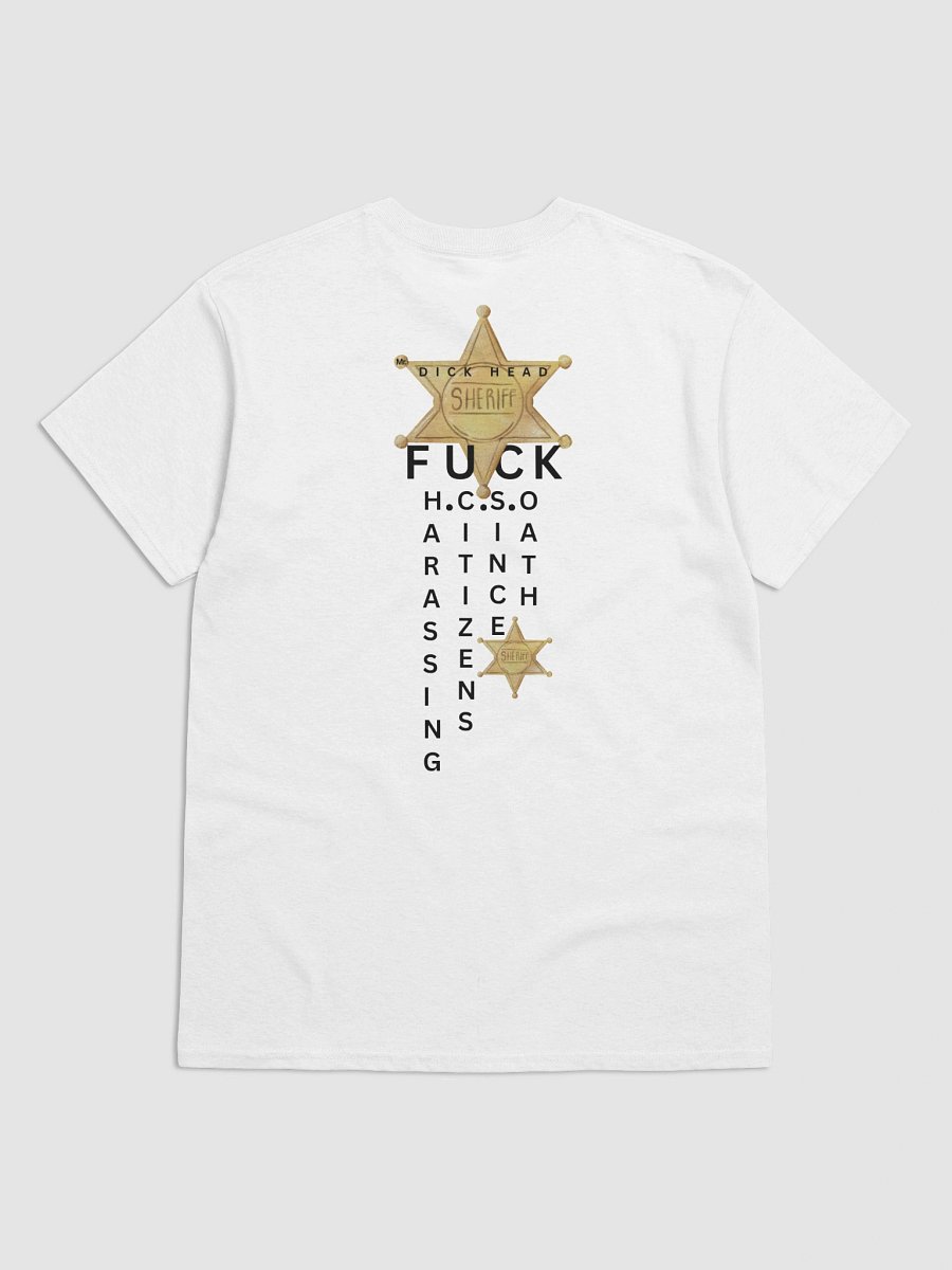Golden Sheriff Badges T-Shirt product image (2)