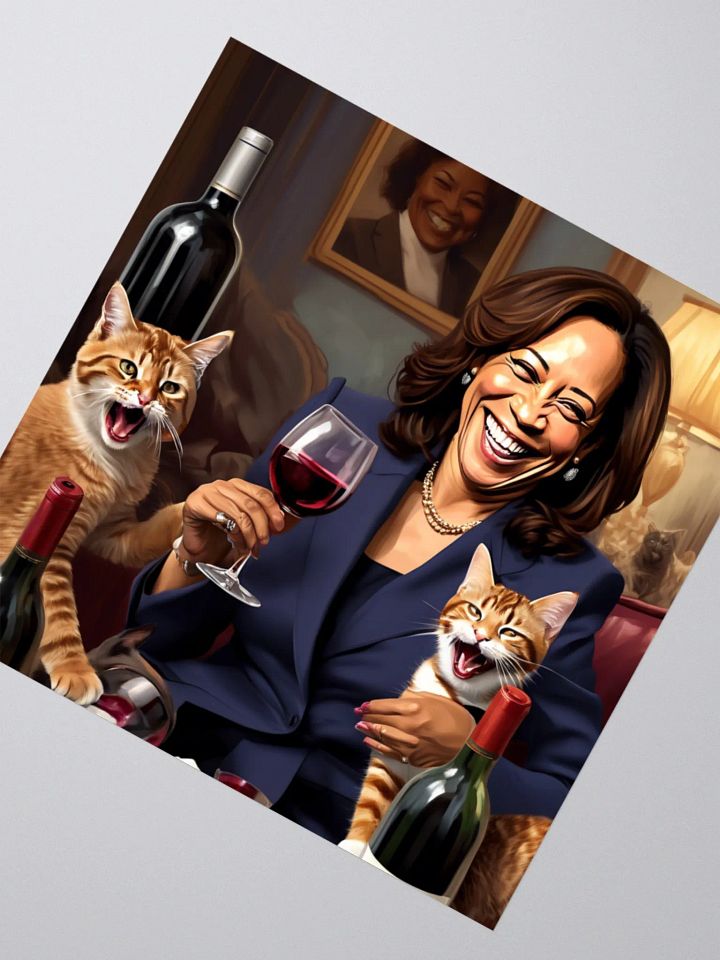 Cats & Wine Sticker product image (2)