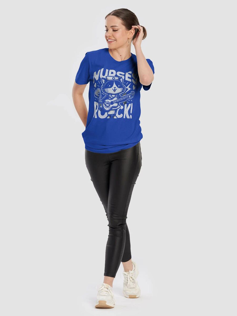 Nurse Cat Rockstar Tee product image (100)