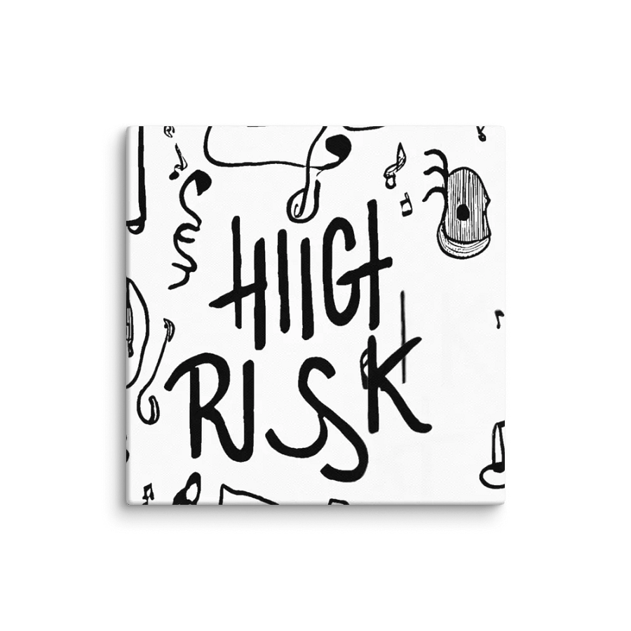 Punk & Rock Doodle Canvas Art product image (36)