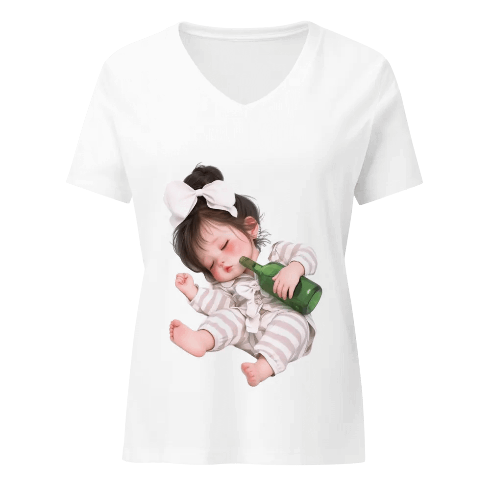 Bella+Canvas Women's Relaxed V-Neck T-Shirt product image (1)
