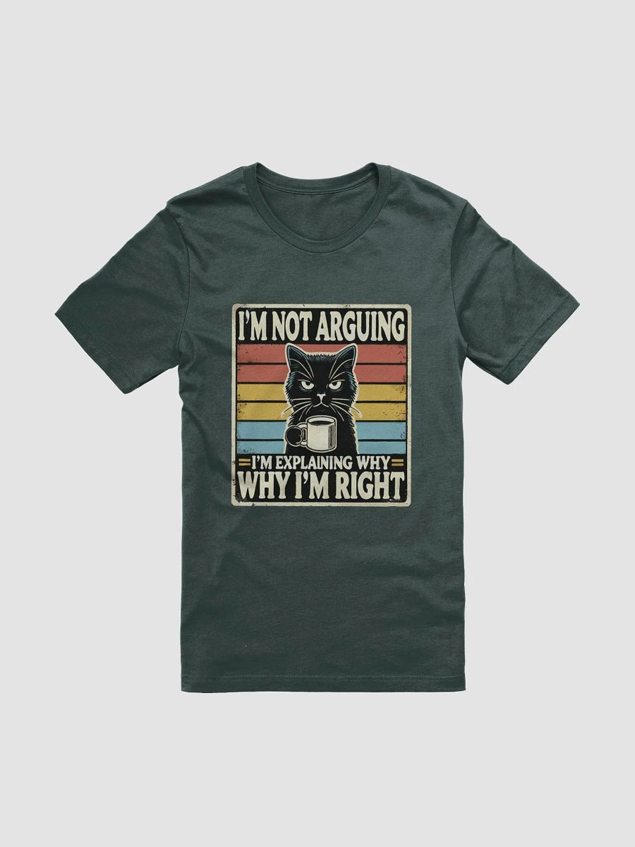 "cat arguing" t-shirt product image (1)