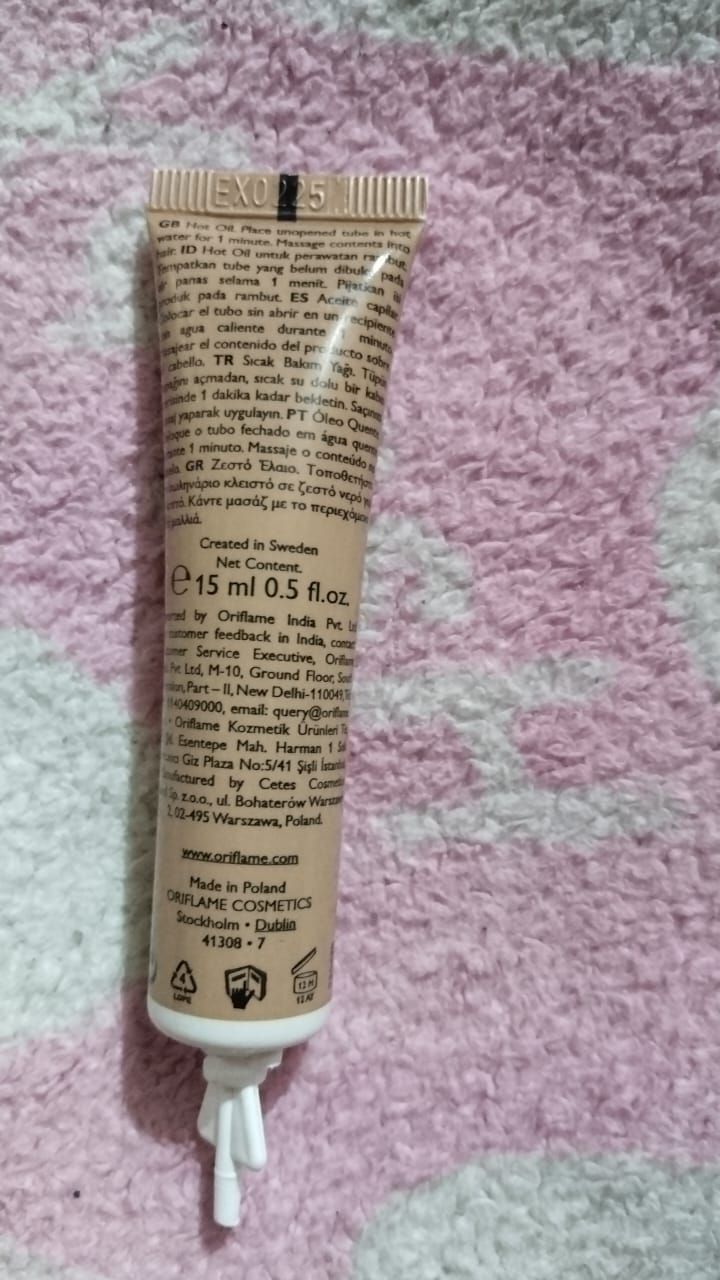 Love Nature oil for dry hair 0.5 fl.oz. product image (2)