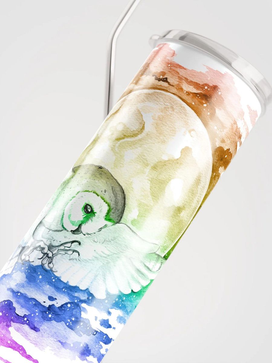 Rainbow Barn Owl - tumbler product image (4)