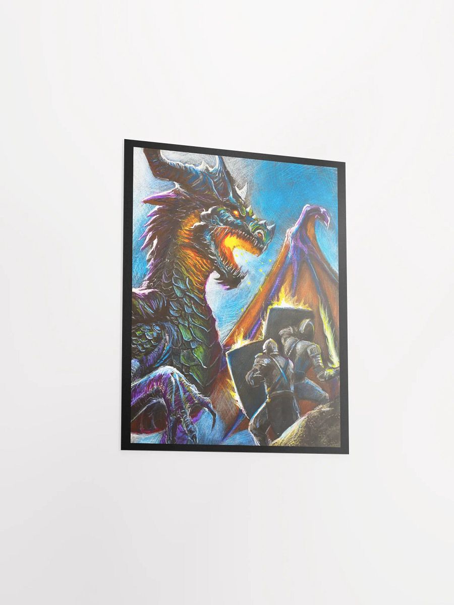 Dragon's Fury Matte Print product image (3)