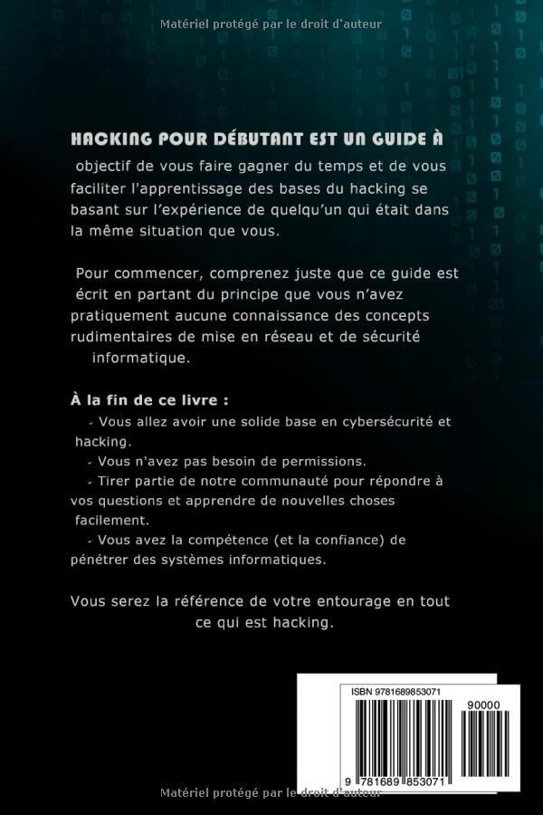 HACKING POUR DÉBUTANT: le guide ultime du débutant pour apprendre les bases du hacking avec Kali Linux et comment se protéger des hackers product image (2)