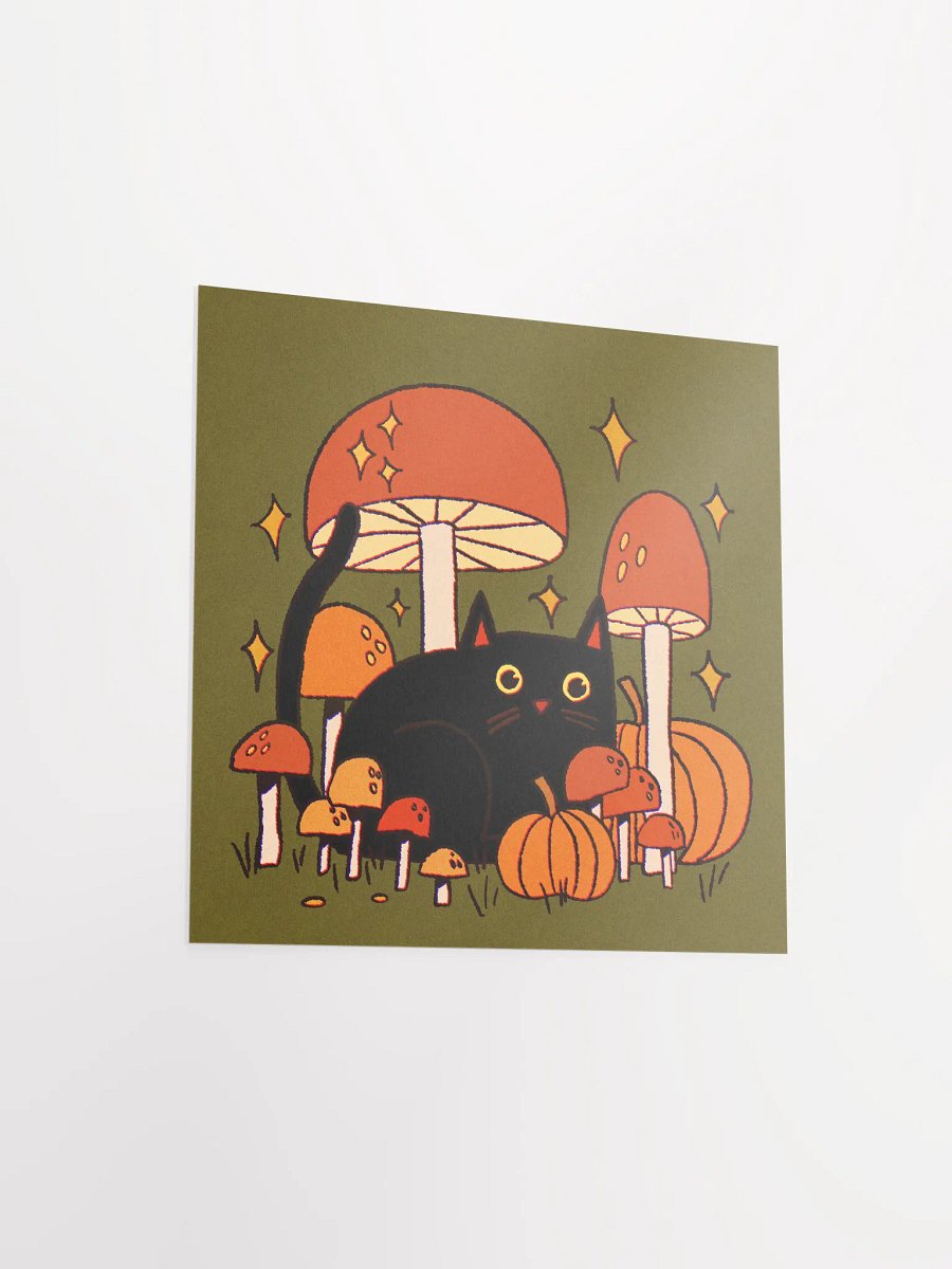 Pumpkin Cat Print product image (5)