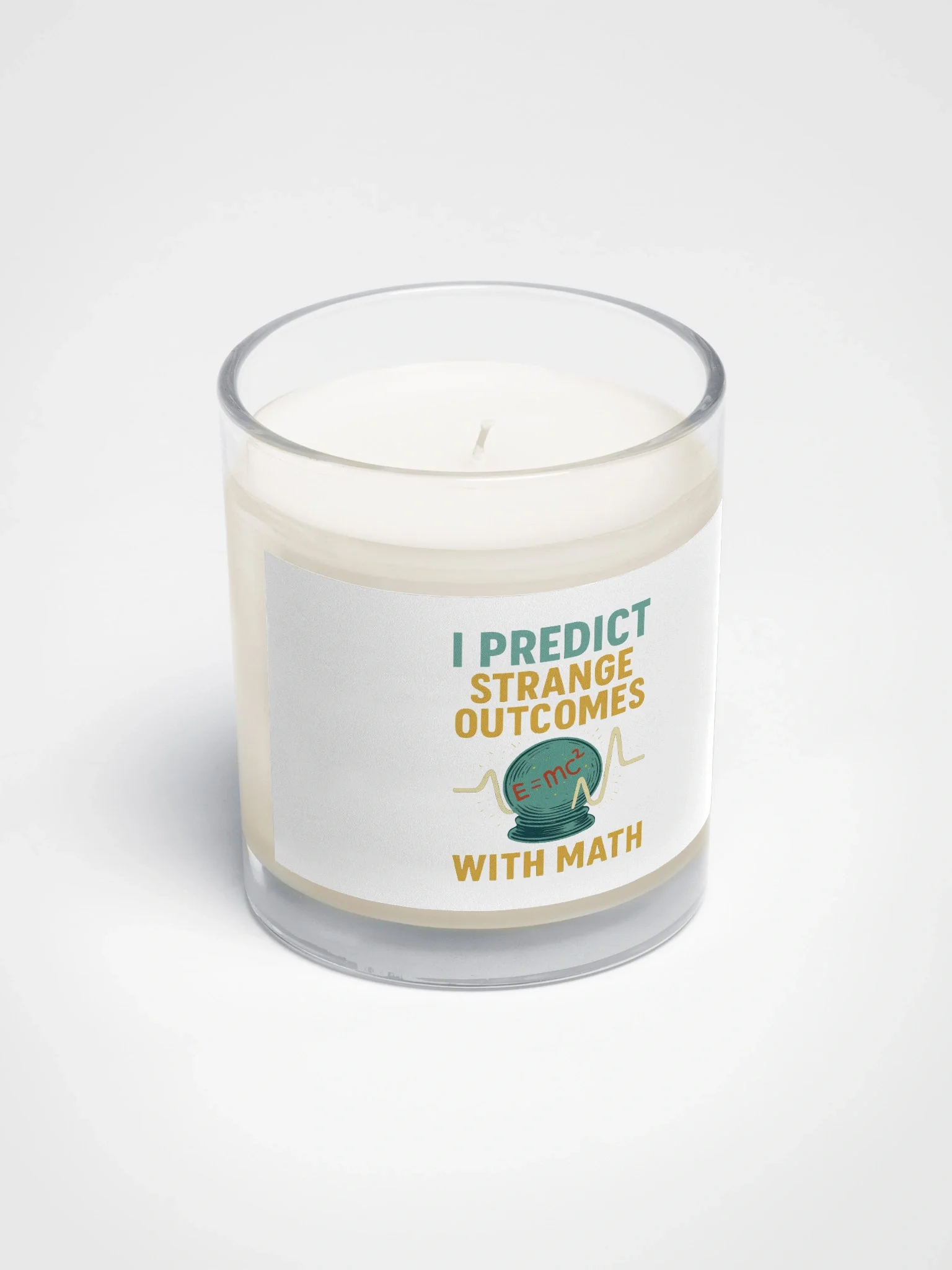E=mc² Crystal Ball Soy Wax Candle product image (2)