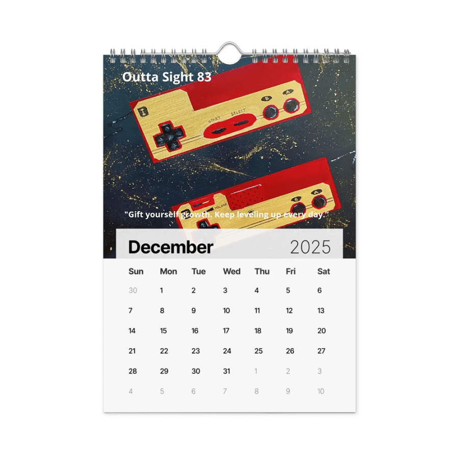 Nostalgia Games 2025 Calendar product image (4)