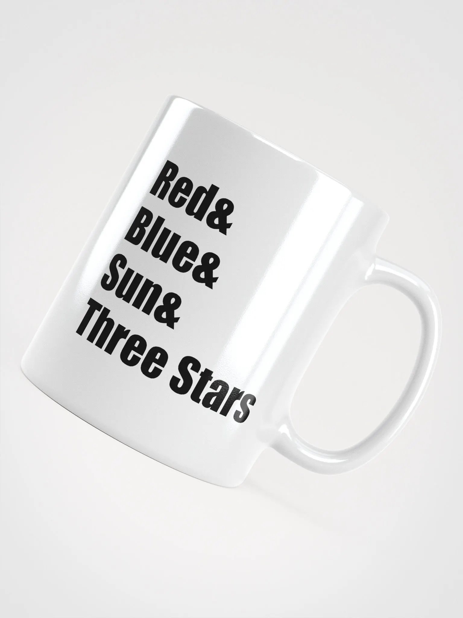Red & Blue & Sun & Three Stars Mugs product image (12)