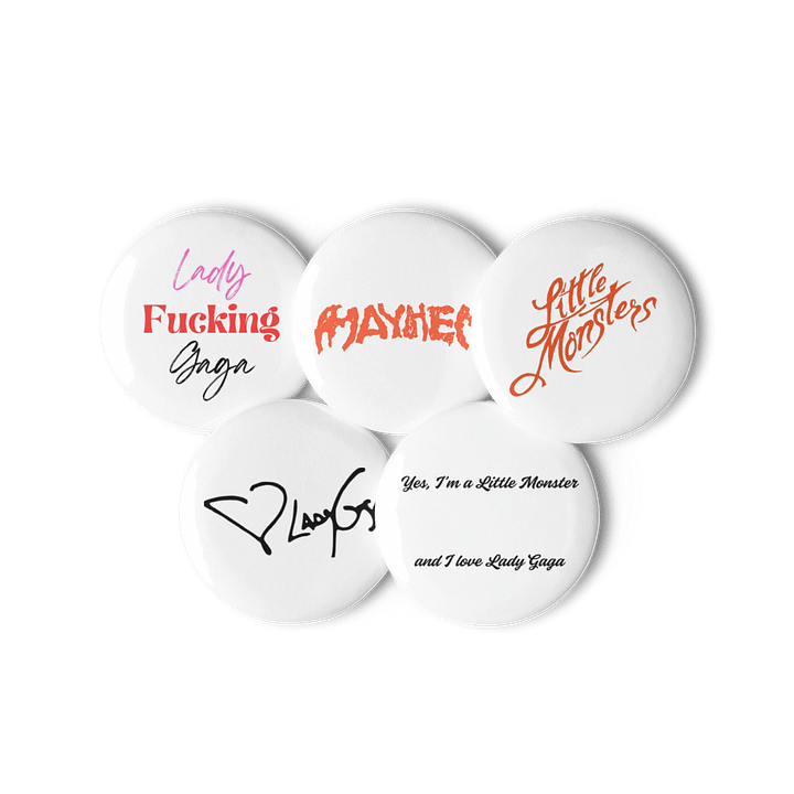 Lady Gaga Fan Pins product image (3)