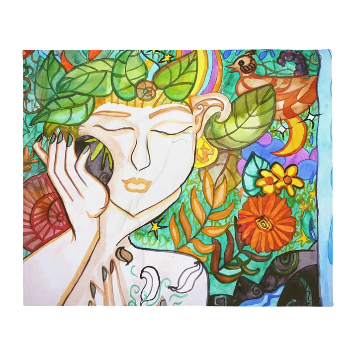 Earth Awakening Throw Blanket product image (1)