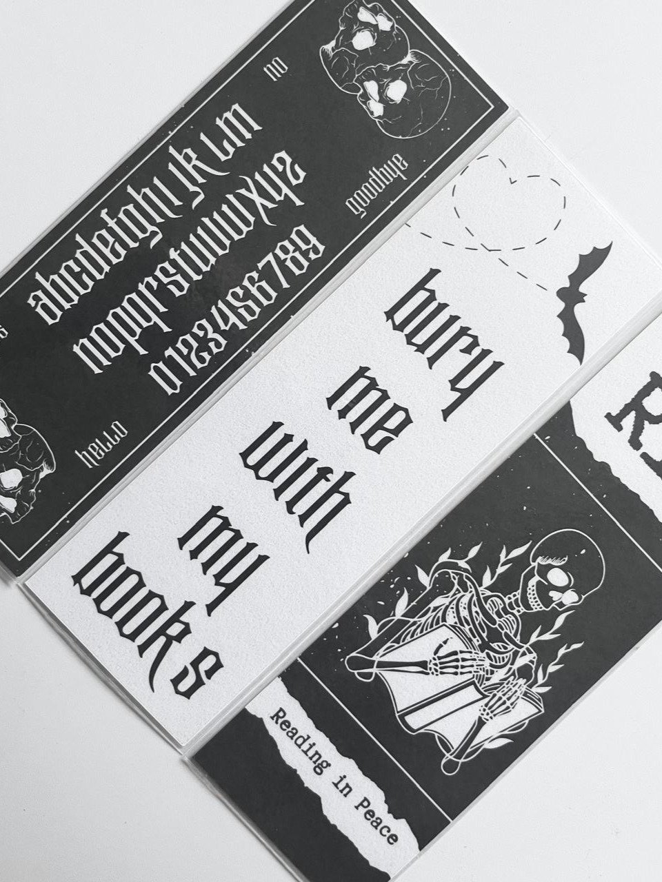 Gothic Printable Bookmark Set product image (2)