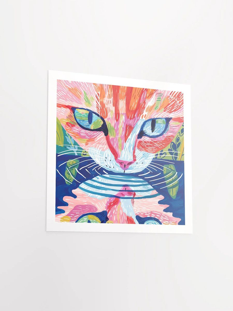 Cat Reflection Print product image (12)