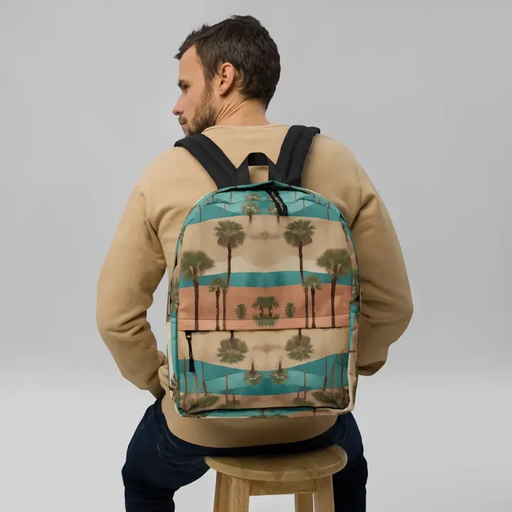 Infinite Palm Trees #3 - Backpack product image (2)