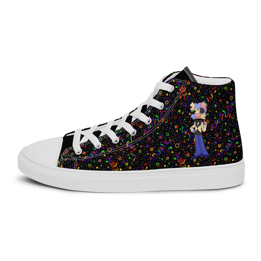 Black Arcade and White Chibi Jiggy Sneakers product image (7)