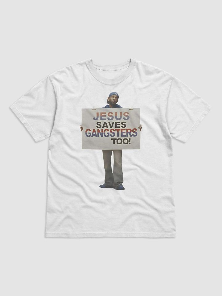 Kendrick Lamar Jesus Saves Gangsters Too Shirt product image (2)