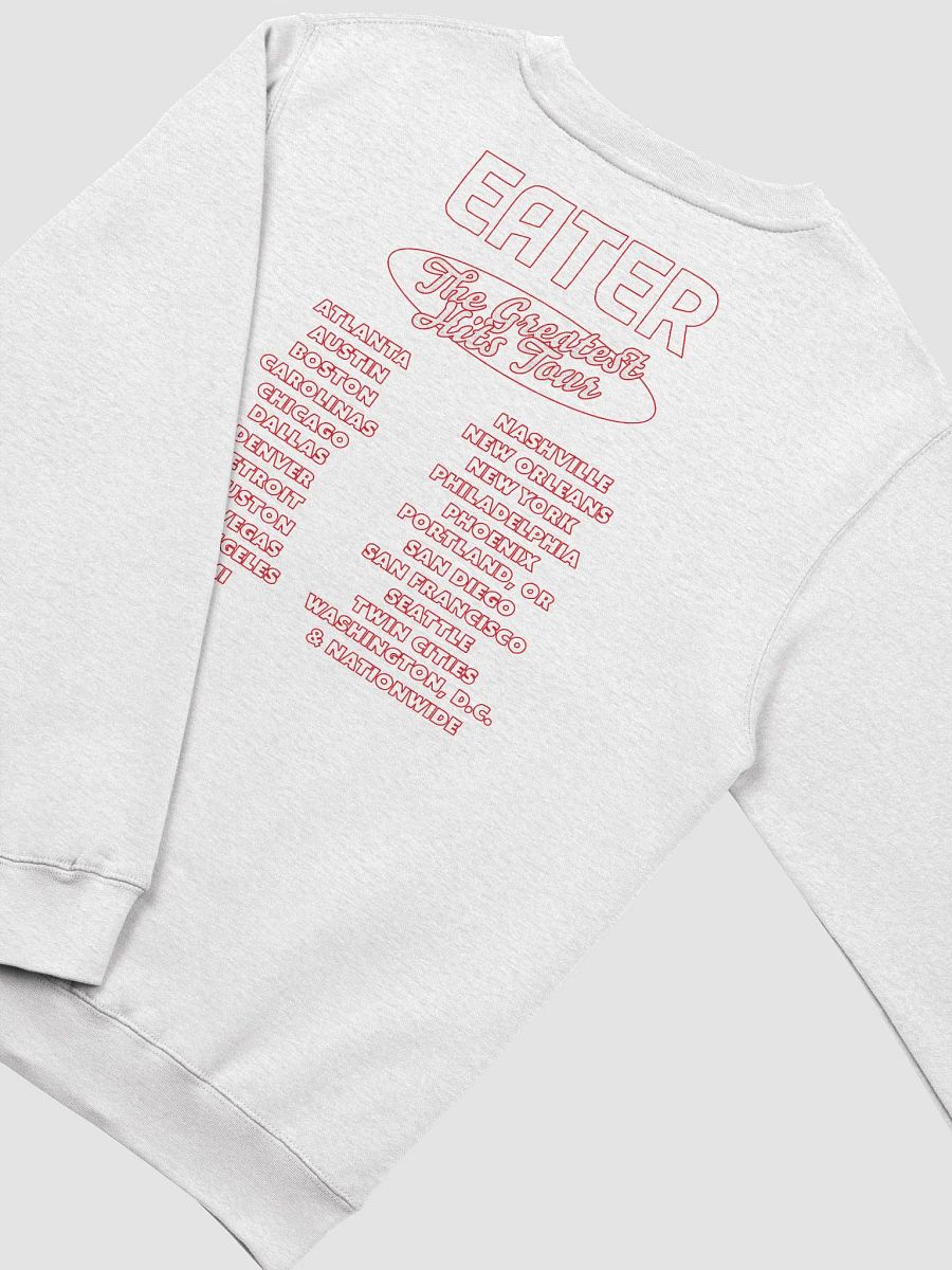 Eater Concert Crewneck (Red Ink) product image (1)