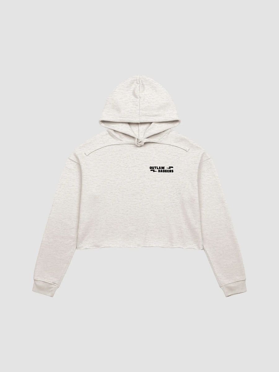 Outlaw Baggers Piston Crop Top Hoodie product image (2)