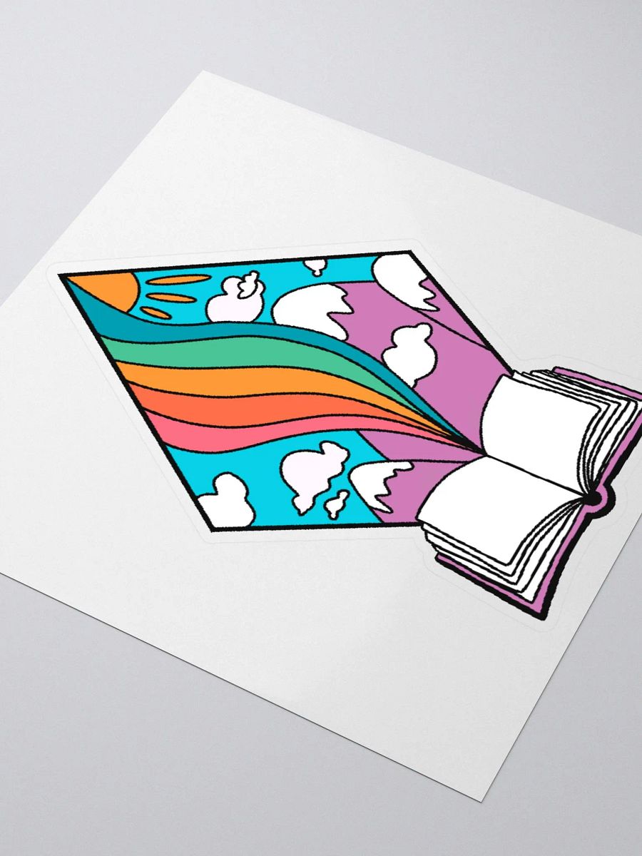 Books Open Your World Up Sticker product image (3)