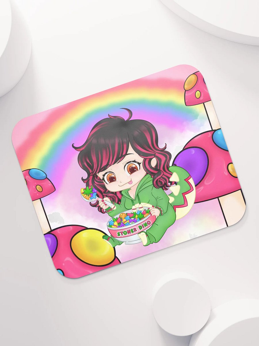 Dino Munchies Square Mouse Pad product image (7)