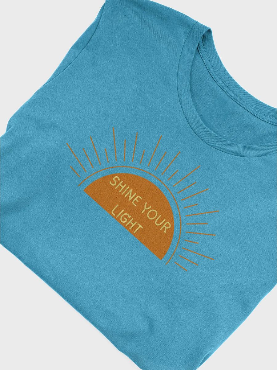 Shine Your Light Sun Illustration T-Shirt product image (37)